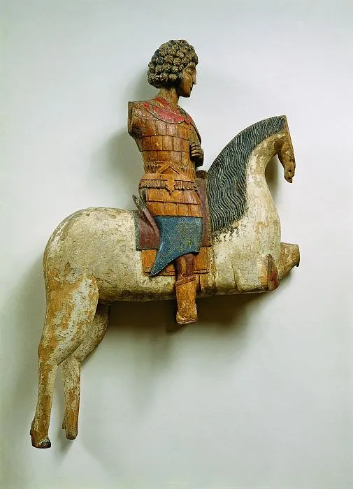 St George the Great Martyr. Carved sculpture